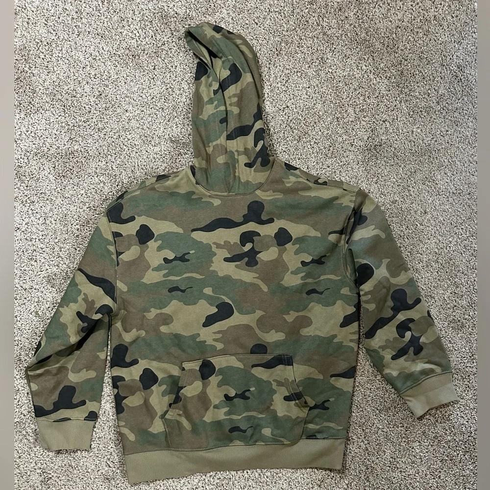 Kids Old Navy Oversized camo Hoodie